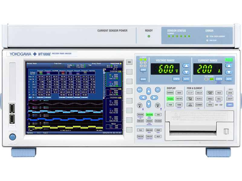 WT1800E High-Performance Power Analyzer