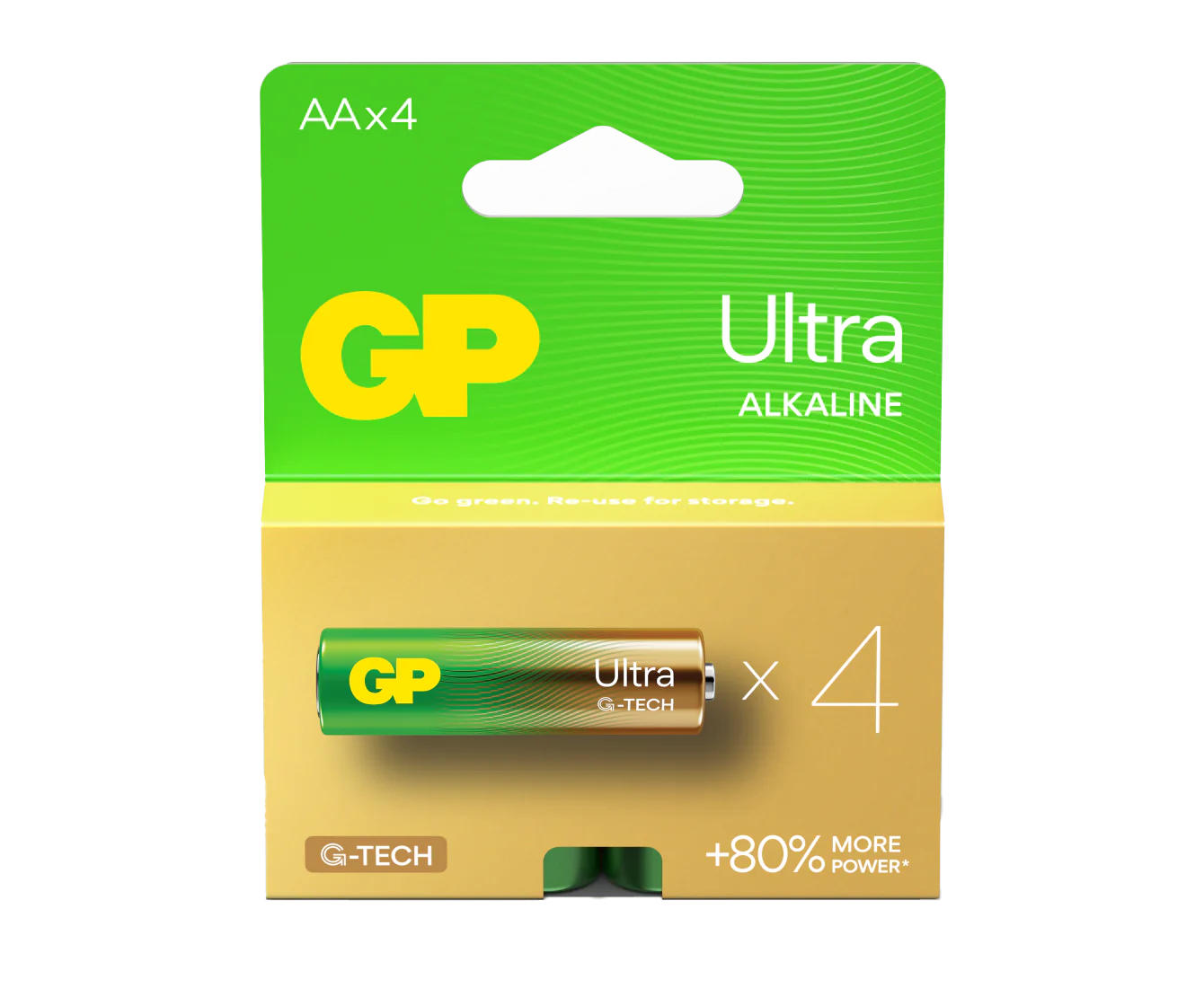 GP Ultra Alkaline AA Batteries From Butler Technologies