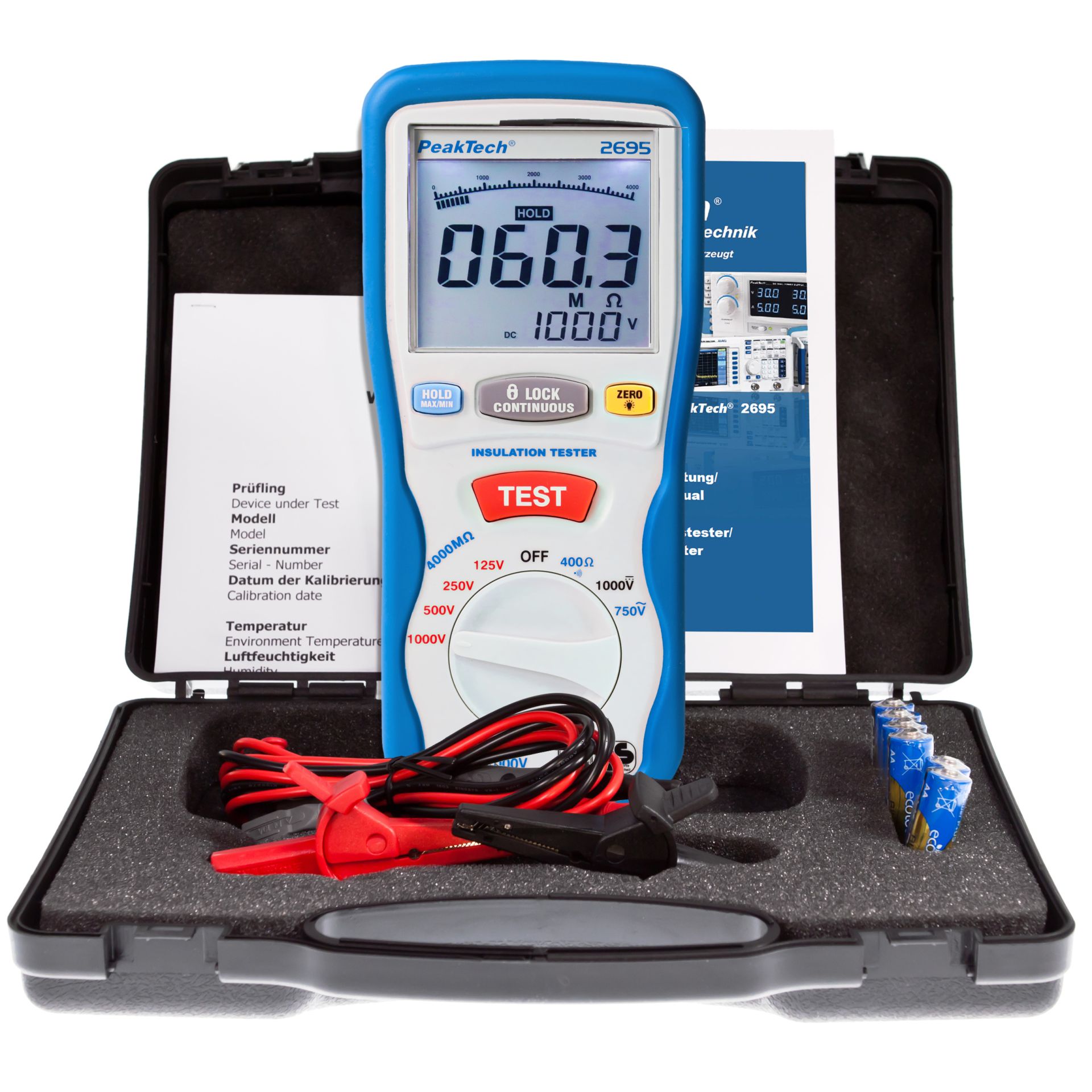 PeakTech P 2695 Insulation tester