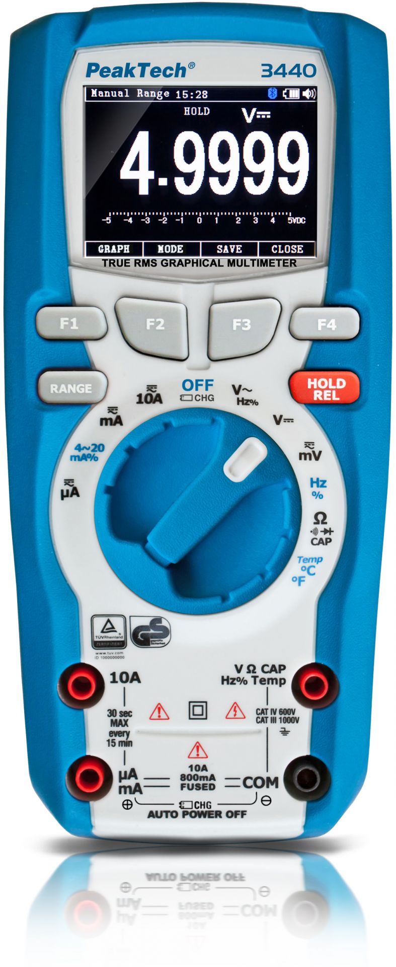 PeakTech P 3440 True RMS Graphic Multimeter